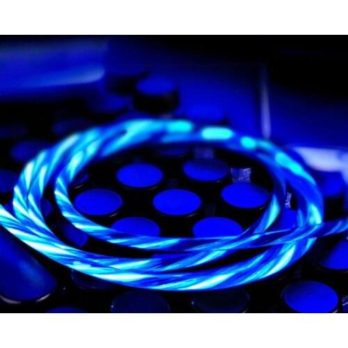 USB Luminous Cable LED Lighting Cable For Xiaomi Redmi Note 5 5A 4 4X for Redmi 6 6A 4A Pro 5 Plus LG Type C Fast Charge Cables