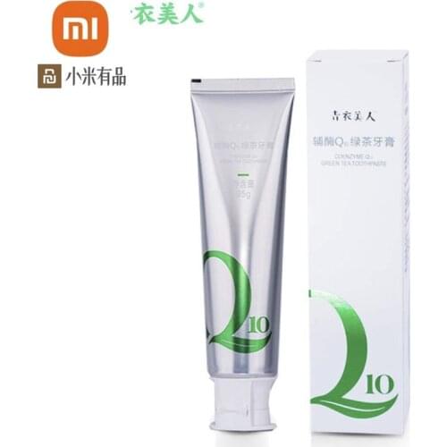 Xiaomi xiaomi Q10 Toothpaste Whitening Toothpaste Toothbrush Green Tea Taste fo Adult Children