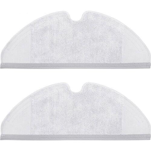 2pcs/lot Mop Pads Washable cloth mop pad accessories for Xiaomi Generation 2 Roborock Vacuum Cleaner Parts kits Parts