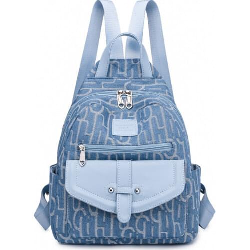 2021 Canvas Ladies Backpacks Female Schoolbags Fashion Designer Women School Backpack Teenage Girls Book Bags Casual Ms Backpack