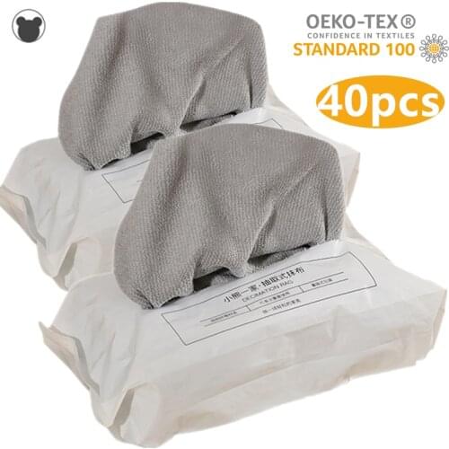 40PCS Weekly change microfiber cloth for home cleaning kitchen dishcloth wipe table rag toilet hand towel healthy napkin wipes