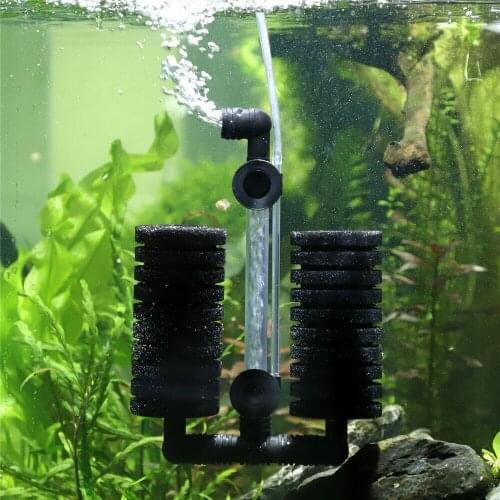 Aquarium Filter Fish Tank Air Pump Skimmer Biochemical Sponge Filter Aquarium Filter Filtro Aquario Practical Filtration Filter