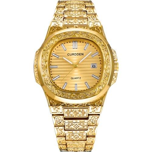 Mens Gold Watch CURDDEN China