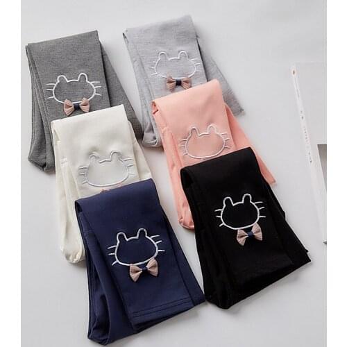 Children New Leggings Spring And Autumn Girls' Trousers Princess All-match Slim-fit Outer Wear Pants Childrens Clothing Pants
