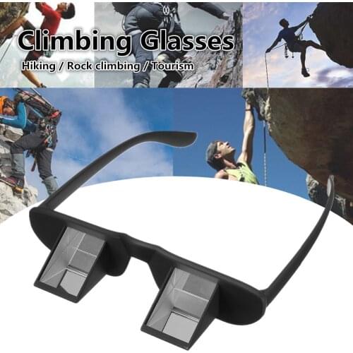 Lazy Refractive Glasses Climbing Goggles Prism Spectacles Reanding Watching TV Polarization Clear Vision Ergonomic Design Hiking