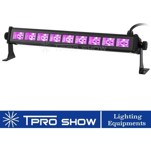 9x3W Pink LED Light Bar Linear Wall Wash Lights Stage Lighting Effect For Fantasy Girl Pink Theme Disco Wedding Party Decoration