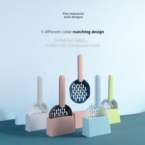 Cat Litter Shovel Pet Litter Sifter Hollow Neater Scoop Dog Sand Cleaning Cats Litter Pet Neater Scooper Cat Litter Scoop Set