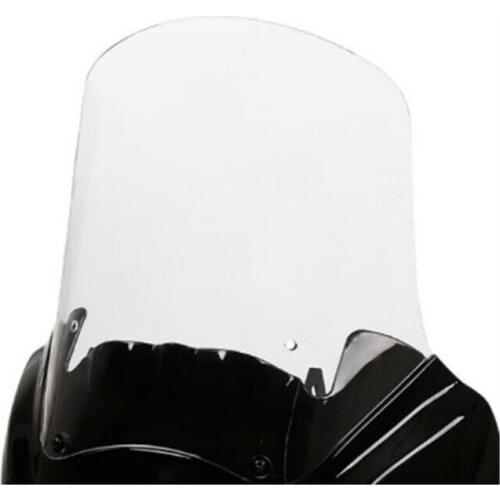 Motorcycle 15'' Plastic Windshield Windscreen For Harley Dyna Low Rider EFI FXDLI 06 Smoke/Clear