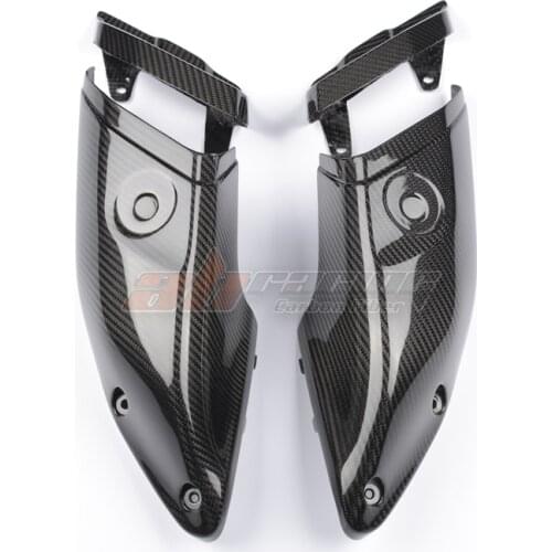 Air Intake Duct Covers For Yamaha MT-10 MT10 FZ-10 2016-2019 Full 100% Carbon Fiber