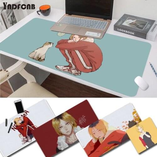 YNDFCNB Kozume Kenma Haikyuu Anime New Designs Durable Rubber Mouse Mat Pad Size for Cs Go LOL Game Player PC Computer Laptop