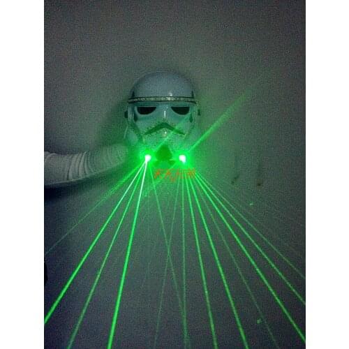 Stage show,Club,Dancing Green laser mask/Halloween Shine laser mask