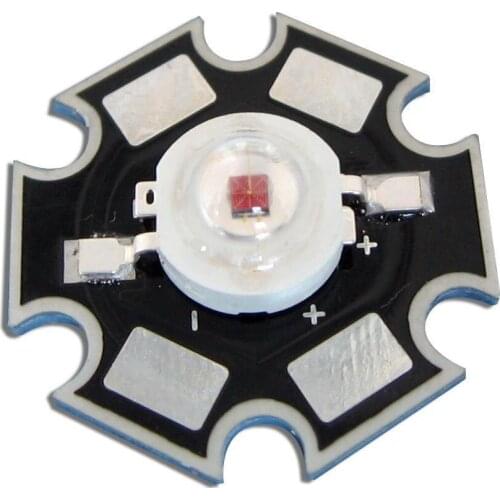 10pcs 3W UV 420-430nm LED ultraviolet LED High Power emitter with 20mm star base