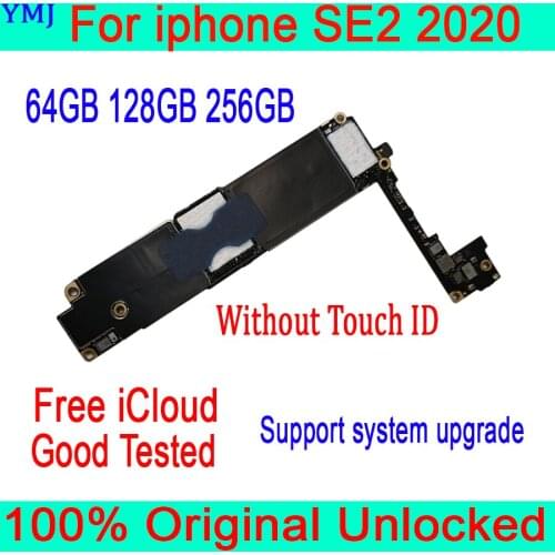 100% Original For iphone SE 2020 Motherboard With/No Touch ID,for iphone SE 2020 Circuit board with clean iCloud& IOS&full chips