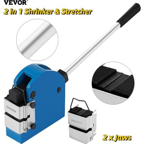 2-in-1 sheet metal Shrinker and Stretcher Set Sheet Metal Bender Solid Construction Manual Expansion Machine