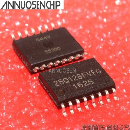 5pcs/lot W25Q128BVFG 25Q128BVFG W25Q128 25Q128 10PCS 16SOIC SMD SPI FLASH NEW ORIGINAL W25Q128BVFIG W25Q128FVFIG W25Q128FVFG
