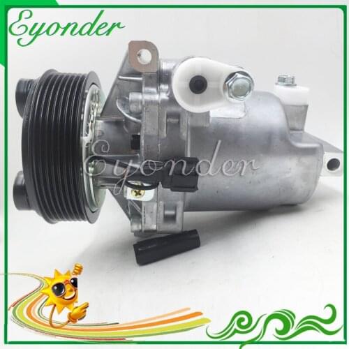 CR10 Auto AC A/C Air Conditioning Compressor Pulley PV7 for Nissan Tiida Livina 2008 2009 2010 2011 92600-ET00A 92600-1JY7A