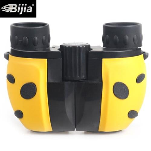 BIJIA 8X22 High Magnification Binoculars Green Film HD Pocket Waterproof Low Light Level Night Vision Childrens Toys Telescope
