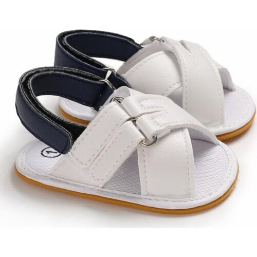 Summer New 0-1 Year Old Baby Sandals Non-slip Bottom босоножки Breathable 0-12 Months Kids Toddler Sandals