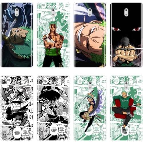 Phone Case For Nokia 9 8 6 5 3 2 1 Plus Roronoa Zoro Silicone Back Cover For Nokia2 Nokia3 Nokia5 Nokia6 Nokia X6 X71 7 Plus