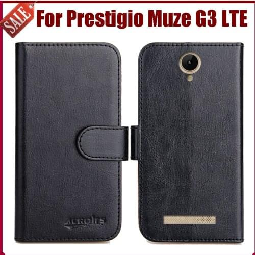 Prestigio Muze G3 LTE Case New Arrival 6 Colors High Quality Flip PU Leather Case for Prestigio Muze G3 LTE Case Phone Bag