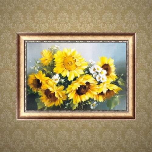 DIY 5D Sunflower Diamond Embroidery Painting Cross Crafts Stitch Kit Home Decor X4YD