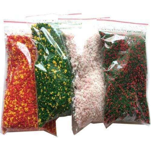 90g Artificial Tree Powder Sand Table Model Decor Micro Landscape Decoration Home Garden DIY Accessories Building Model Material