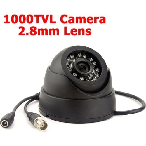 2.8mm wide view 700TVL or 1000TVL Color CMOS Night Vision Day Night Indoor CCTV Camera