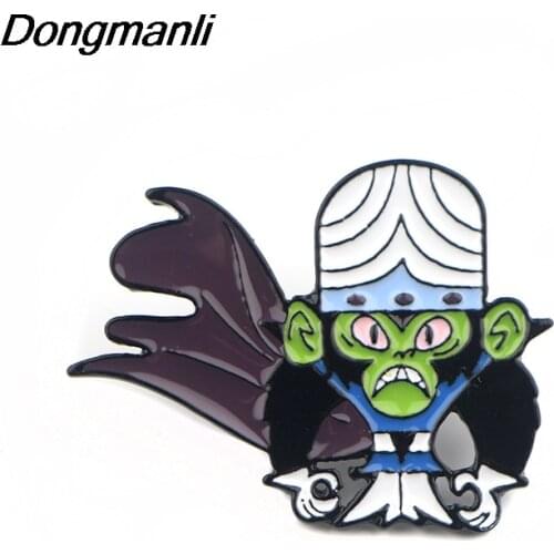 LT305 Anime Devil Anime Icons Manga Enamel Pins Custom Brooches Lapel Badge Jewelry For Friends Kids Gift