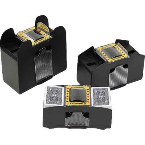 Shuffle Machine Board Game Poker Playing Cards Electric Automatic Card Game Party Entertainment And Card Shuffler Essentials