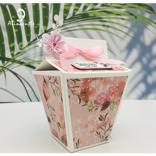 Metal Cutting Die Cut Rectangular Square Gift Box DIY Scrapbooking Paper Craft Handmade Card Album Punch Art Cutter Die