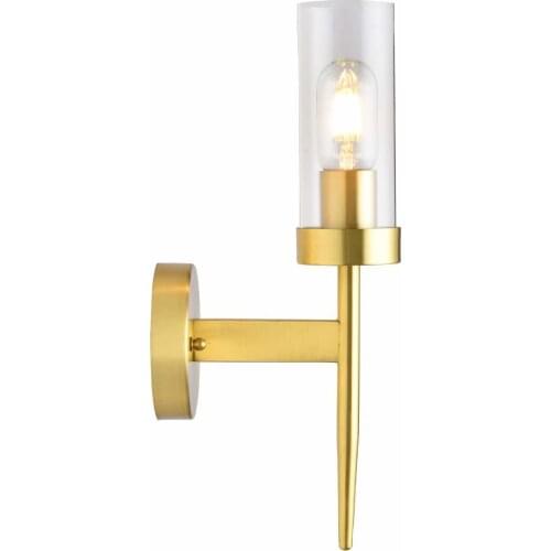 Nordic postmodern design sconces light Simple strip glass modern wall lamp Ins wind blue white gray glass wall lights for home