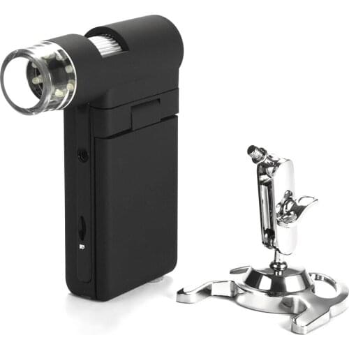 Professional Portable 500X Digital Microscope with 5MP Gmage Sensor HD Camera & 3inch TFT LCD Color Display 8 LED Magnification