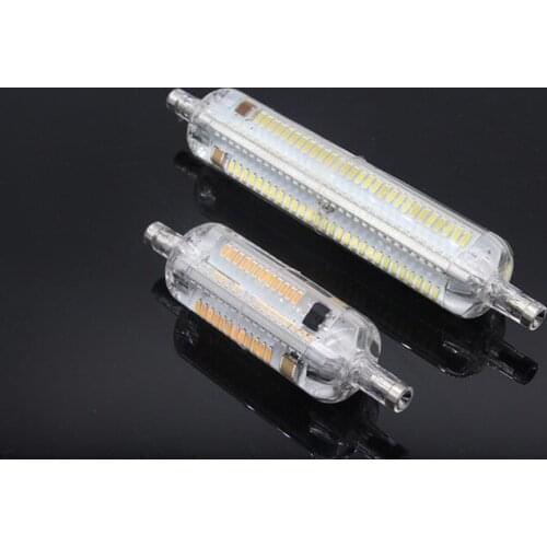 R7S SMD3014 5W 10W AC220V silicone bar Super bright LED corn bulbs Lighting energy-saving lamps