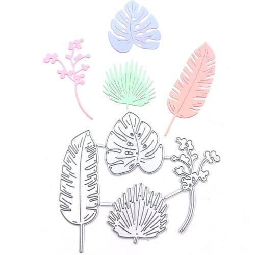 Julyarts Leaves Flowers Die Cuts For Card Making Scrapbooking Dies Metal For DIY Scrapbooking Embossing Paper Card Photo Album