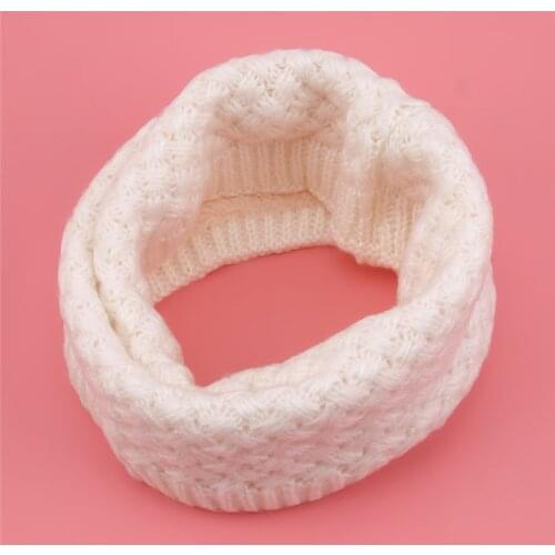 1Pc Winter Warm Brushed Knit Neck Warmer Circle Go Out Wrap Cowl Loop Snood Shawl Outdoor Ski Climbing Scarf For Men Women