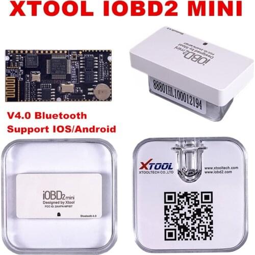 High Quality XTOOL IOBD2 MINI V4.0 Bluetooth Support IOS/Android OBD2 Car Code Reader Scanner same As ELM327