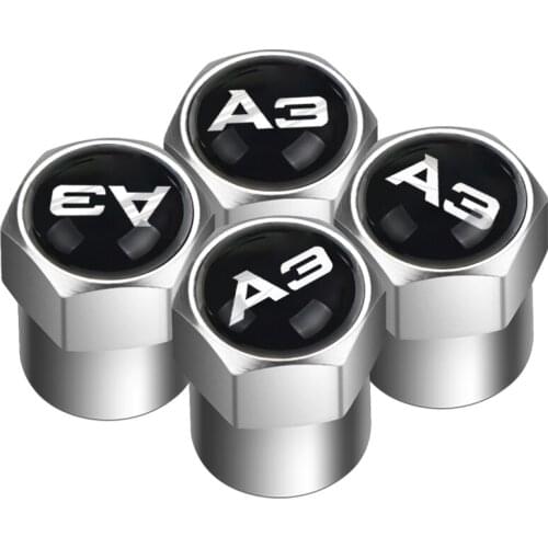 Car Wheel Tire Valves Tyre Stem Air Caps Case For Audi Q3 Q5 Q7 A4 B6 B8 B7 C5 C6 C7 A1 A3 A4 A5 A7 A8 TT Car Accessories