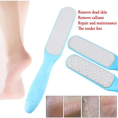 1PC Dual Sided Pumice Stone Dead Skin Callus Remover Pedicure Tools Exfoliating Home Foot Health Care For Feet Smooth Brush
