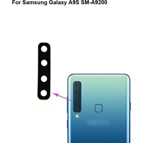 2PCS High quality For Samsung Galaxy A9s A9200 Back Rear Camera Glass Lens test good For Samsung Galaxy A 9s A 9200 Replacement