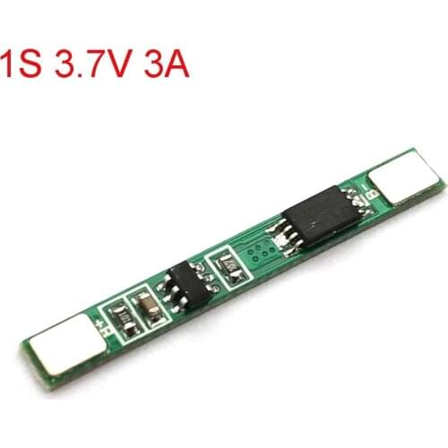 5 Pcs 1S 3A Battery Protection Board Pcm For 18650 Lithium Ion li Battery 3.7V 3A li-ion BMS PCM