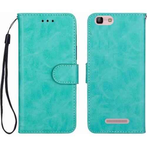 For Highscreen Tasty 5" 2016 Wallet Case High Quality Flip Leather Protective Phone Support Cover