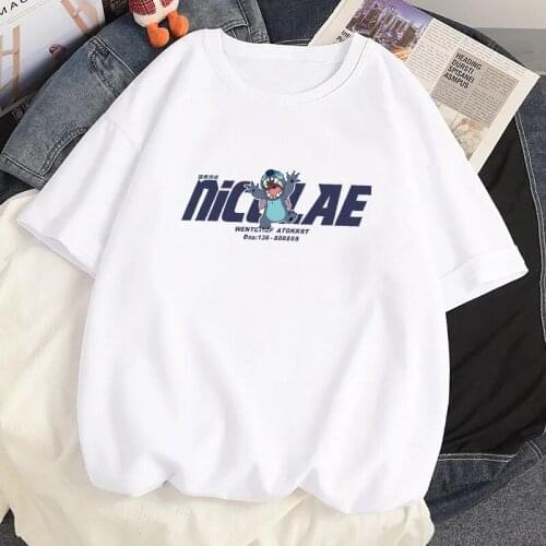 Summer New Women Tees Harajuku Clothing Kawaii Bear Cub Style Cotton Loose Ulzzang Short Sleeved T-Shirt Women Tops