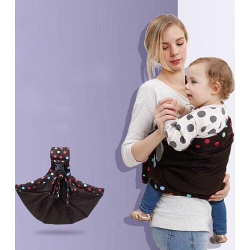 0-2 years cotton baby wrap carrier ring sling baby carrier multifunctional newborn sling Front cross-carrying bag baby carrier