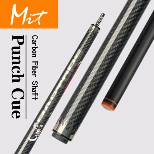 MIT Billiard Break Cue Carbon Fiber Shaft 13mm PREDATOR Tip Punch Cue 3/8*8 Radial Pin Carbon Fiber Butt 147cm Break Cue Stick