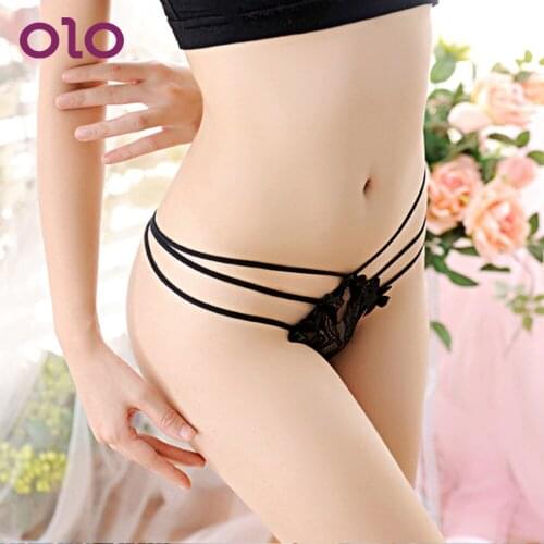 OLO Lace Thong Panty Sexy Underwear G String Panties Sex Toys for Women Adult Products