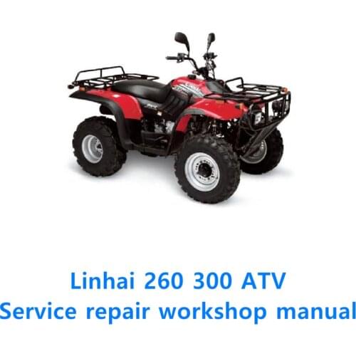 Linhai 260 300 Service Manual English version only