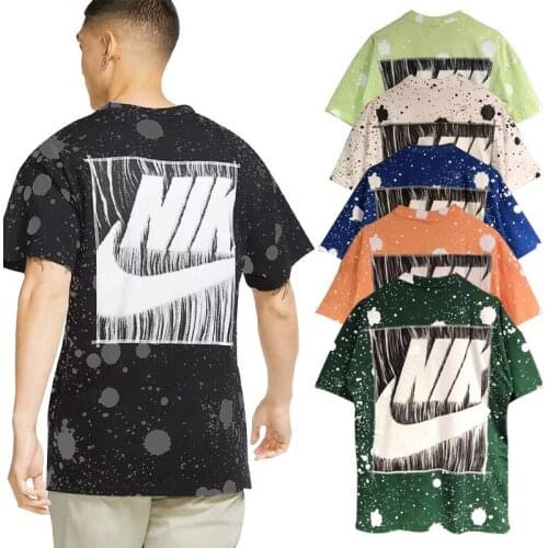 Fashion Black T Shirts Men Brand new Cotton T-shirts Short Sleeves O Neck Workout Top Tees Summer 2021