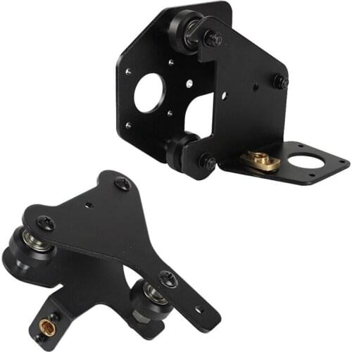 CR-10 S4/S5 X axis motor mount bracket right/left X-axis Front/Back Motor mount Plate with wheels Tnut for 3D printer parts