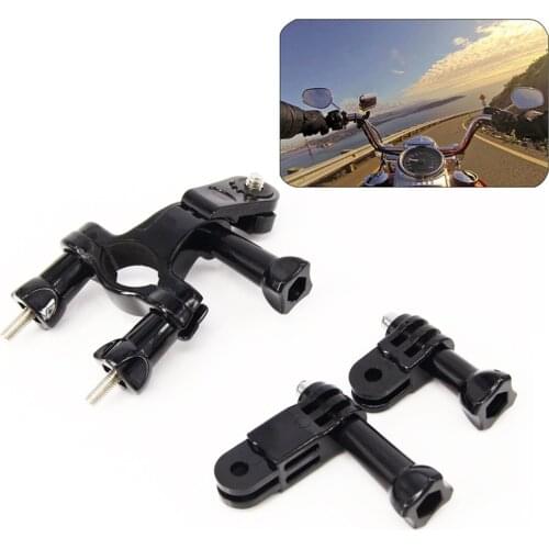 Outdoor Bike Motorcycle Handlebar Holder kits for Sony Action Cam Accessories For Sony HDR-AS100V AS20 AS30V AS200V FDR-X1000V