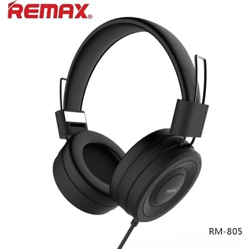 REMAX Headphone RM-805 Bluetooth V5.0 3D Stereo Sound Earphone Intelligent Noise Reduction Multifunctional Collapsible Headset